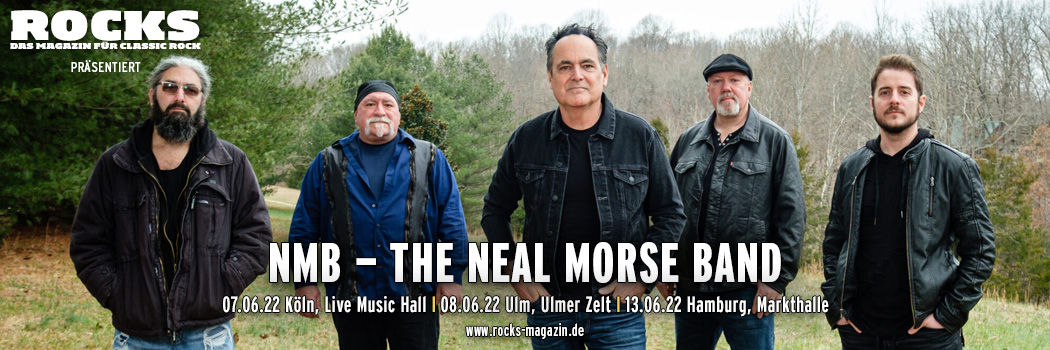 Präsentations-Slider der Neal Morse Band-Tour 2022.