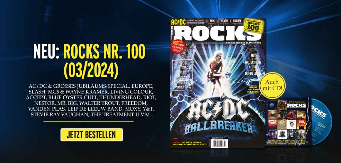  ROCKS Heft 100 (03/2024) mit CD (blauer Schein)