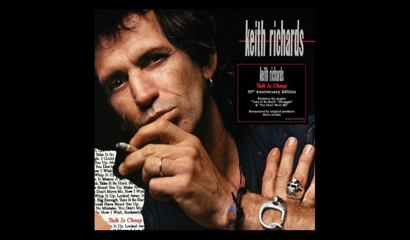 Cover des Keith Richards-Albums "Talk Is Cheap" (30th Anniversary Edition).