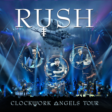Cover des Rush-Albums "Clockwork Angels Tour".