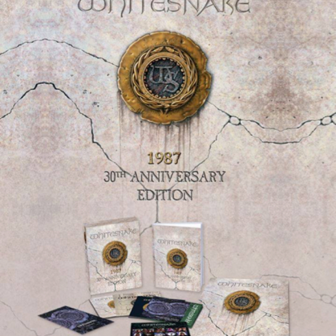 Cover der Whitesnake-Box "1987 (30th Anniversary Super Deluxe Edition (4CD + DVD)".