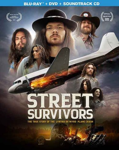 DVD-Cover von Street Survivors: Die wahre Geschichte des Flugzeugabsturzes von Lynyrd Skynyrd