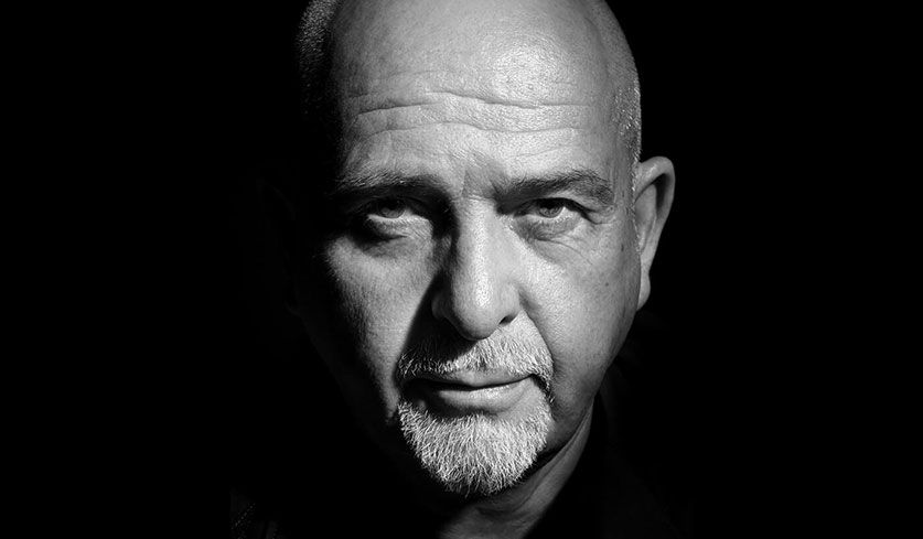 Foto von Peter Gabriel (bereitgestellt von Live Nation).