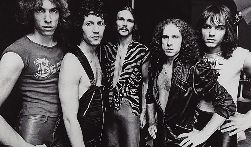 Bandfoto der Scorpions ca. 1980