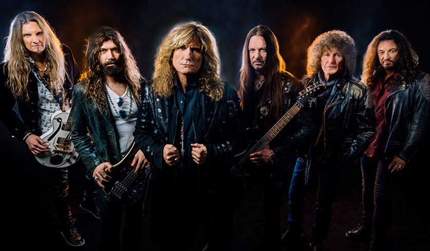 Bandfoto von Whitesnake von 2020.