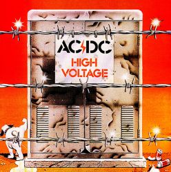 Cover der australischen Version des AC/DC-Albums "High Voltage".