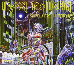 Cover des Iron Maiden-Albums "Somewhere In Time".