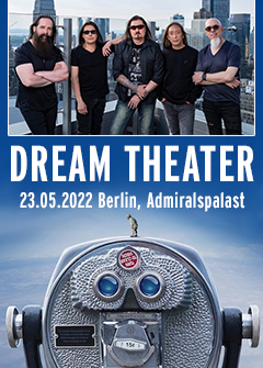 Tourposter der Dream Theater-Tour 2022.