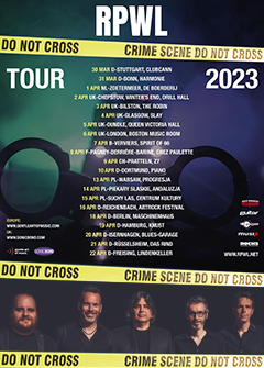 Tourposter zur RPWL-Tour 2023.