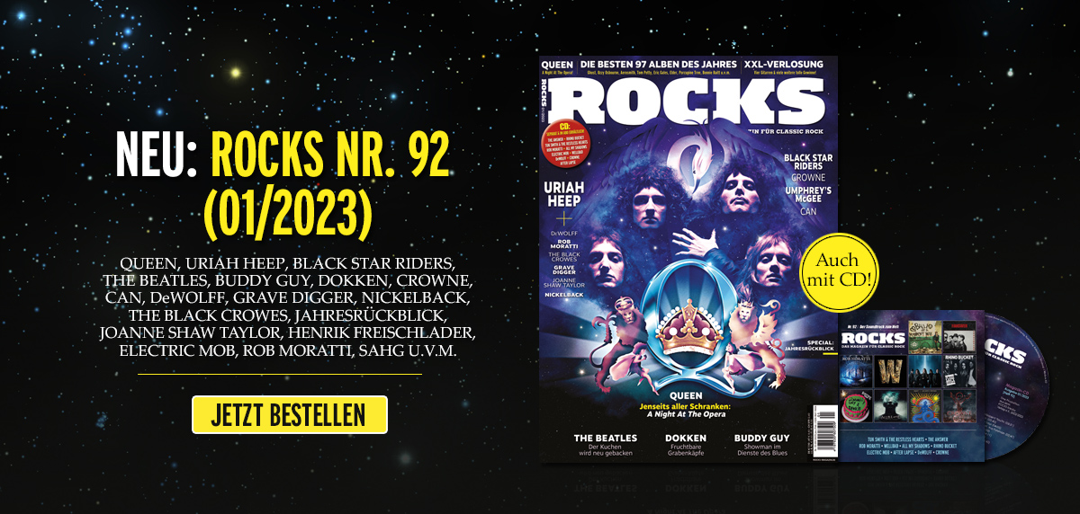 ROCKS Heft 92 (01/2023) mit CD (Sternenhimmel dunkel)