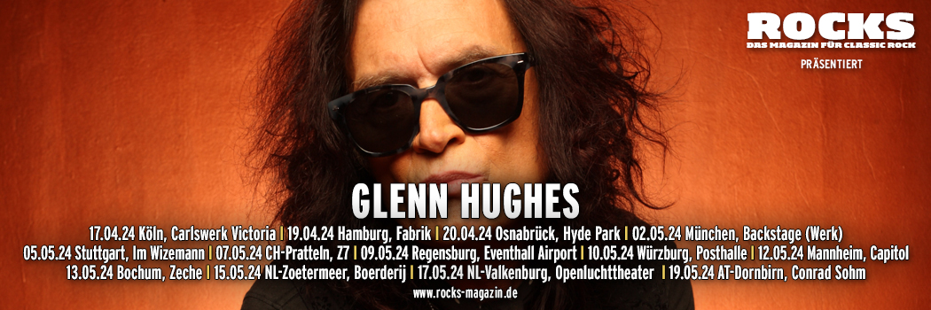 Präsentations-Slider der Glenn Hughes-Tour 2024.