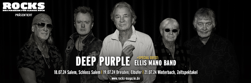Präsentations-Slider der Deep Purple-Tour 2024.