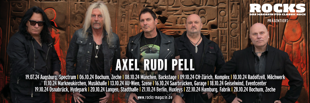 Präsentations-Slider der Axel Rudi Pell-Tour 2024.