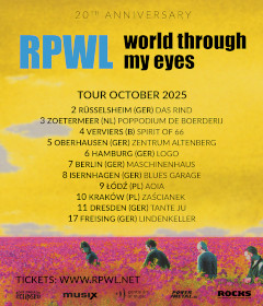 Tourposter der RPWL-Tour 2025.