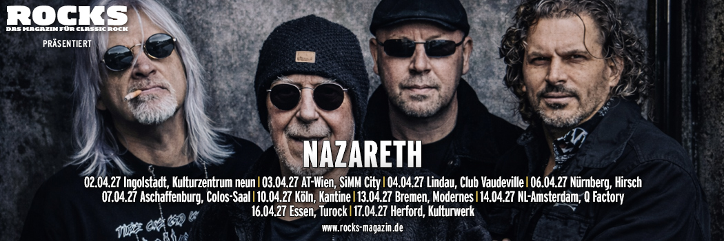 Präsentations-Slider der Nazareth-Tour 2027.