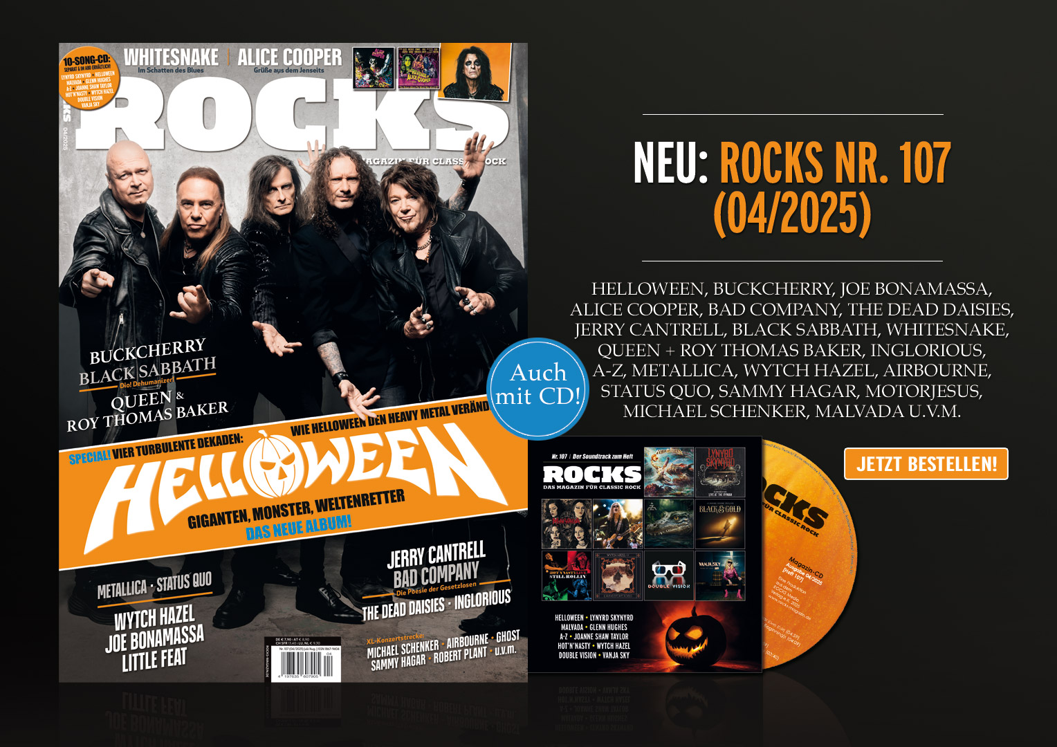 Cover von ROCKS Nr. 107 (04/2025)