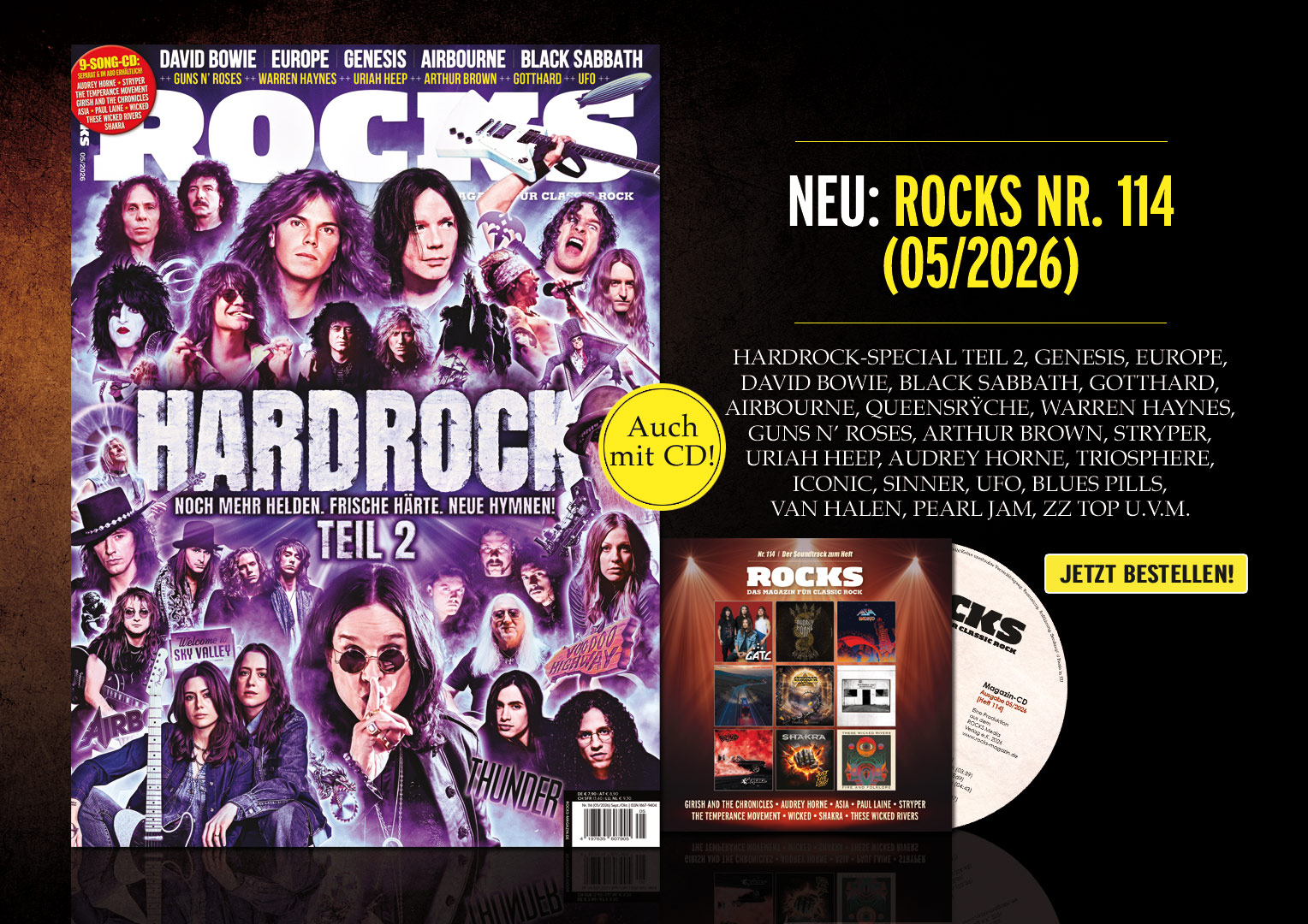 Cover von ROCKS Nr. 114 (05/2026)