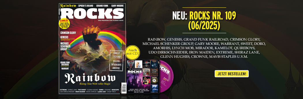 ROCKS 109 schwarz mit Regenbogen