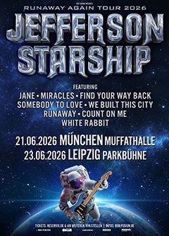 Tourposter der Jefferson Starship-Tour 2026.