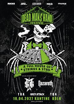 Poster des Dead Man's Hand-Festivals 2027.