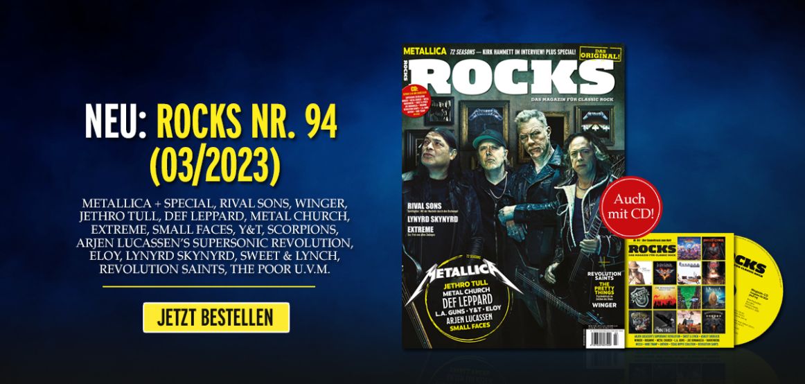 ROCKS Heft 94 (03/2023) mit CD (blau)