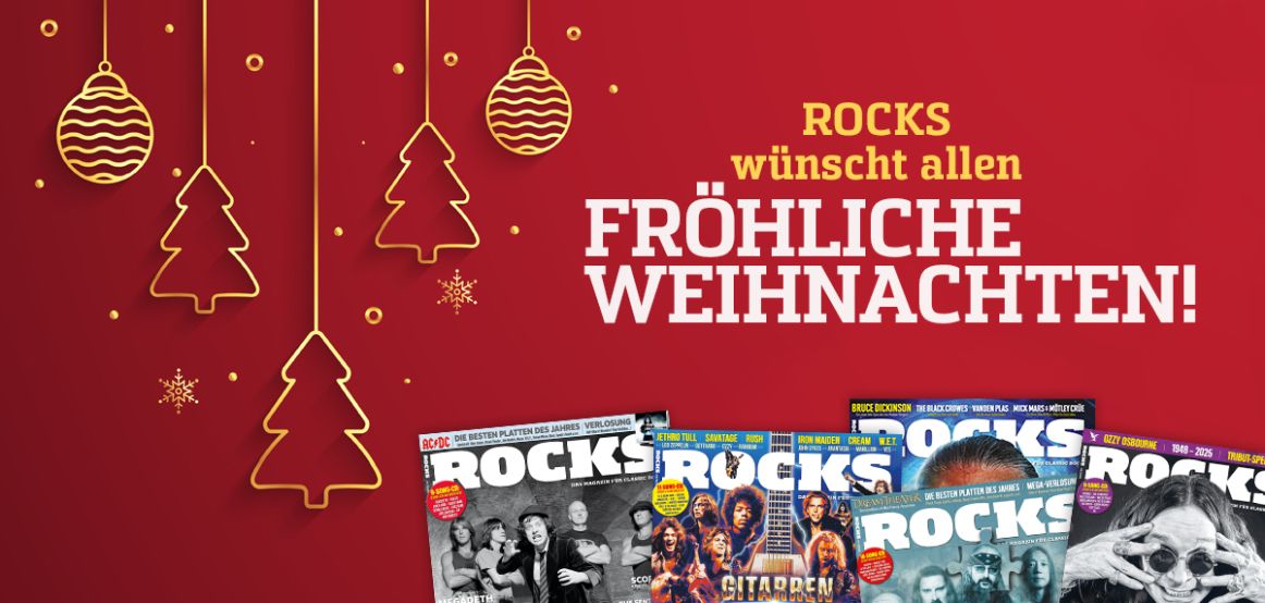 ROCKS wünscht fröhliche Weihnachten!