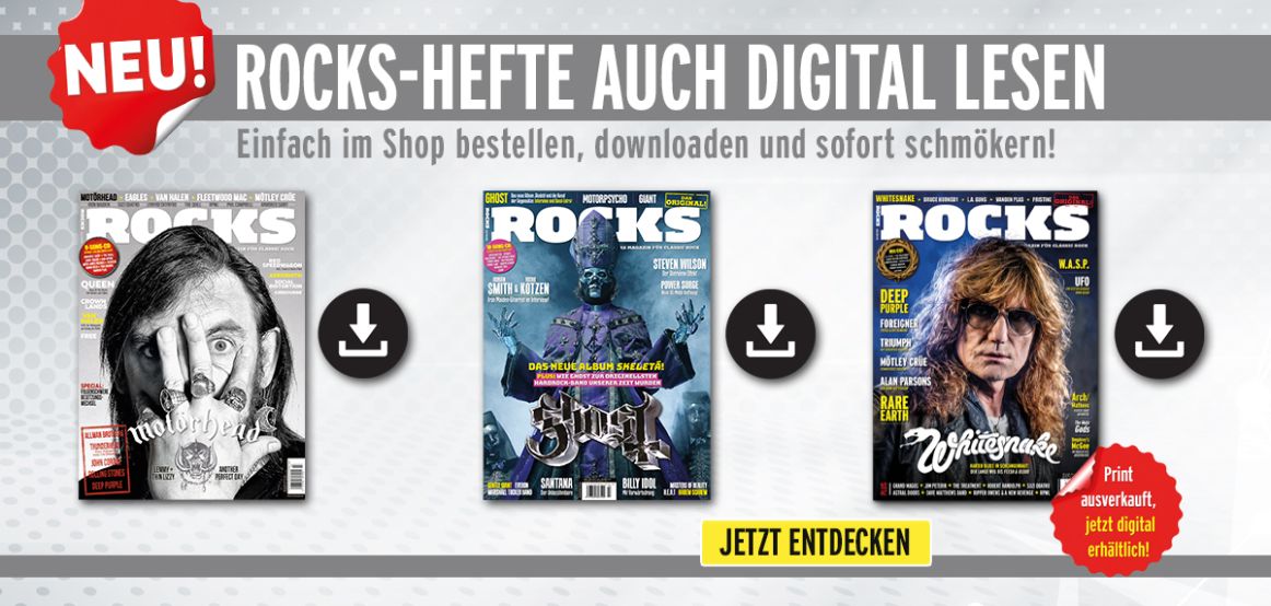 ROCKS Digital Lesen (Motörhead, Ghost, COverdale)
