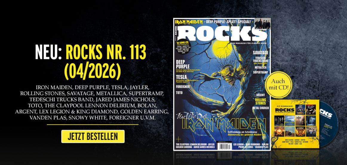 ROCKS Nr 113 (04/2026) (schwarz mit Wand)