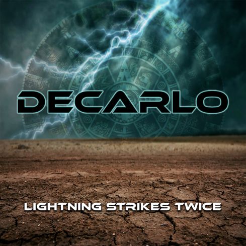Cover des DeCarlo-Albums "Lightning Strikes Twice".