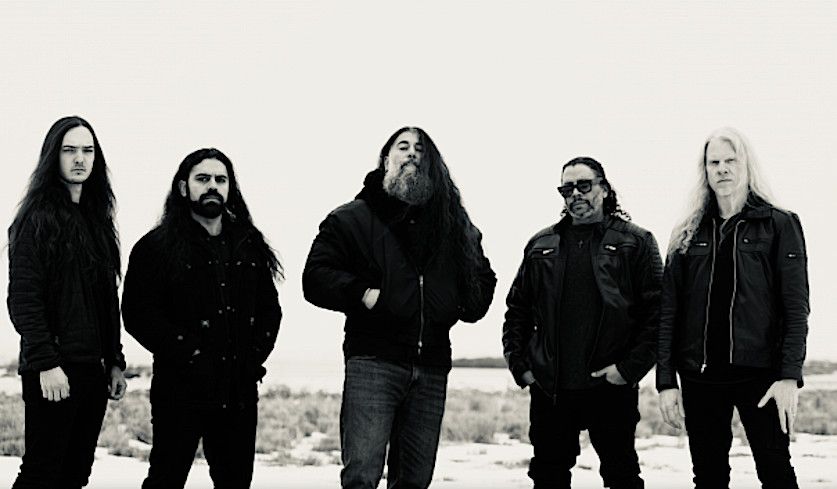 Bandfoto von Nevermore aus dem Jahr 2026 von Ola Englund (bereitgestellt von RPM).