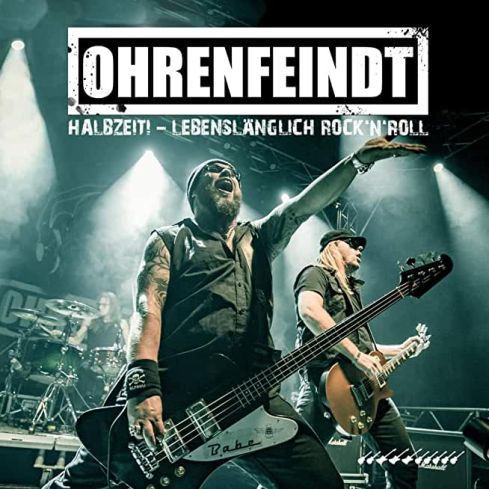 Cover des Ohrenfeindt-Albums "Halbzeit - Lebenslänglich Rock'n'Roll".