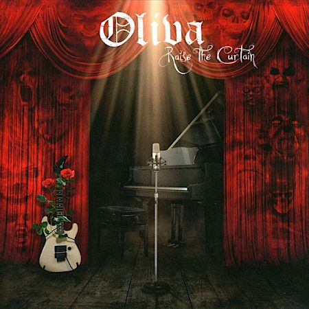 Cover des Oliva-Albums "Raise The Curtain".