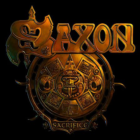 Cover des Saxon-Albums "Sacrifice".
