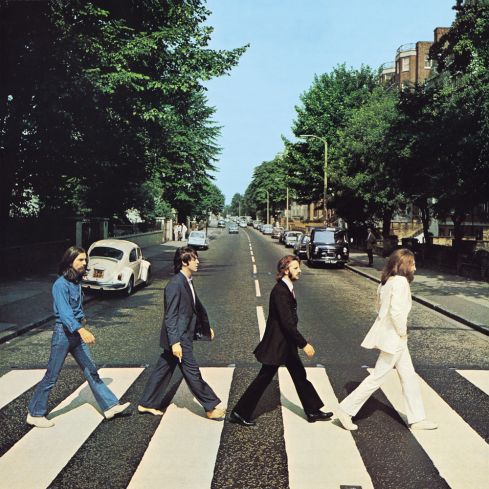 Cover des Beatles-Albums "Abbey Road".