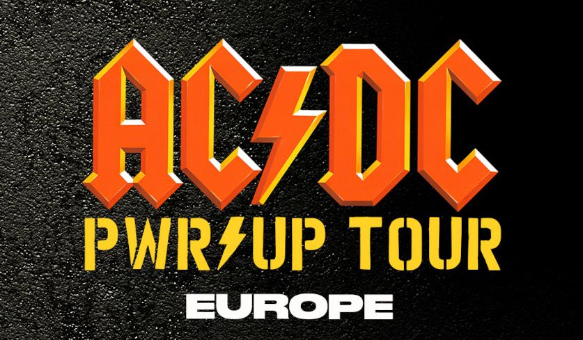 Ausschnitt aus dem Tourpsoter der AC/DC-Tour 2025.