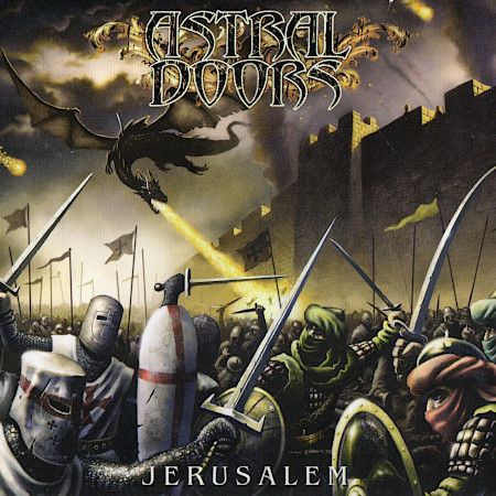 Cover des Astral Doors-Albums "Jerusalem".
