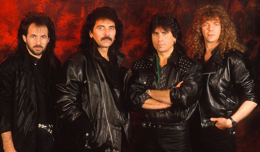 Bandfoto von Black Sabbath aus dem Jahr 1989 von Peter Cronin/IconicPix (bereitgestellt von Ute Kromrey).