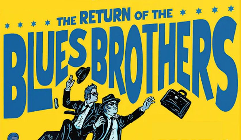 Ausschnitt aus dem Cover des Comicbuches "Blues Brothers: The Escape Of Joliet Jake".