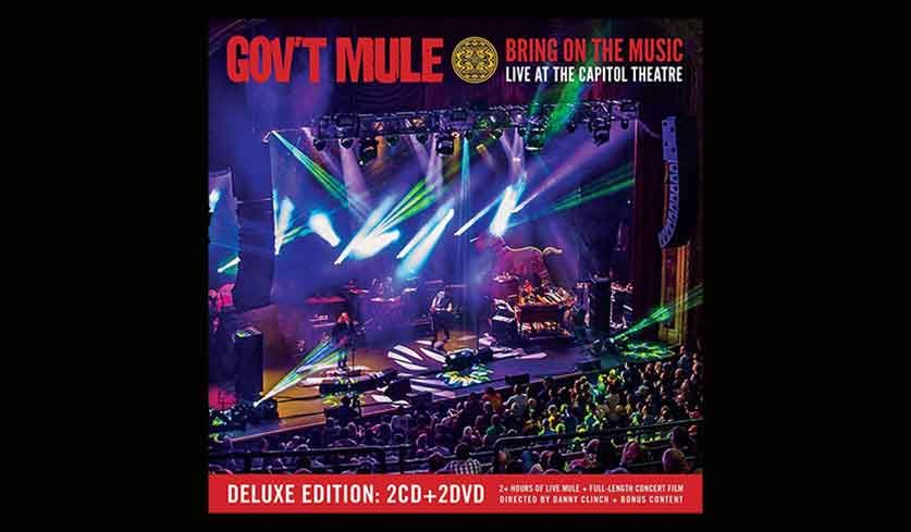 Cover des Gov't Mule-Livealbums "Bring On The Music — Live At The Capitol Theatre".