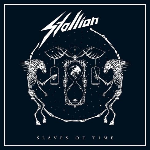 Cover des Stallion-Albums "Slaves Of Time".