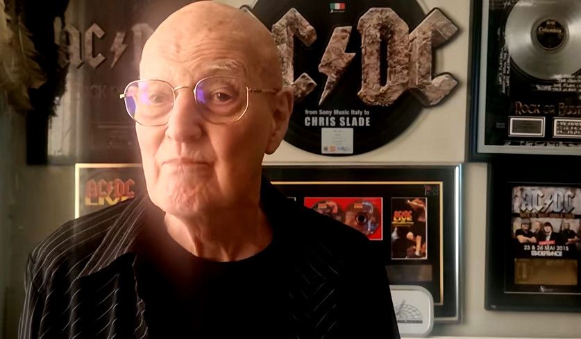 Screenshot von Chris Slade aus dem Jahr 2026.