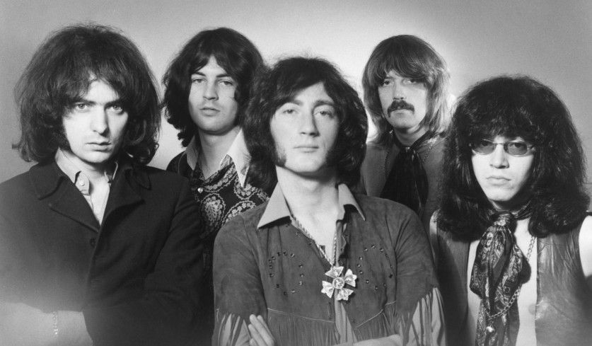 Bandfoto von Deep Purple aus dem Jahr 1972. (Bereitgestellt von Journalistenlounge).