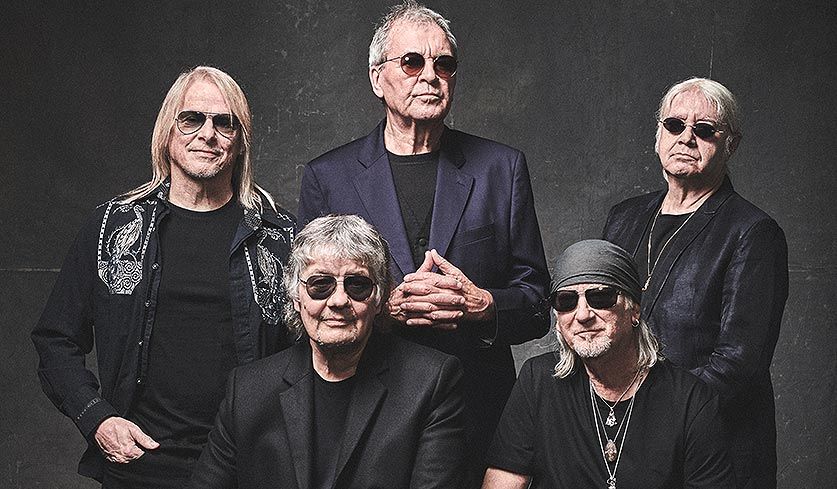 Foto von Deep Purple aus dem Jahr 2020.