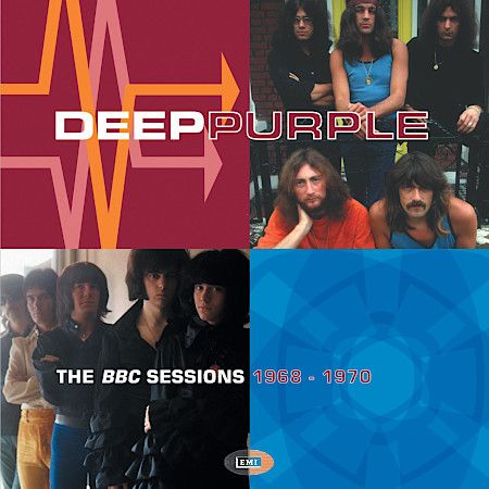 Cover des Deep Purple-Albums "The BBC Sessions 1968-1970".