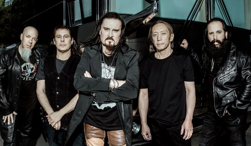 Bandfoto von Dream Theater aus dem Jahr 2020.