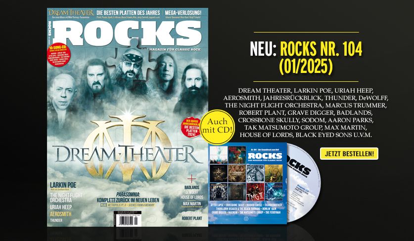 Cover von ROCKS Nr. 104 (01/2025).