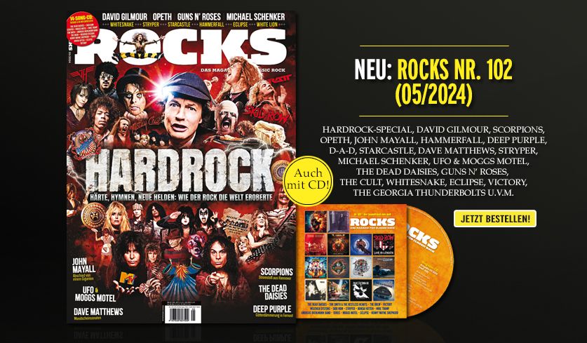 Cover von ROCKS Nr. 102 (05/2024).