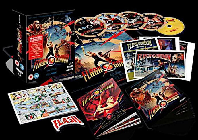 Bild des Flash Gordon-Boxsets.