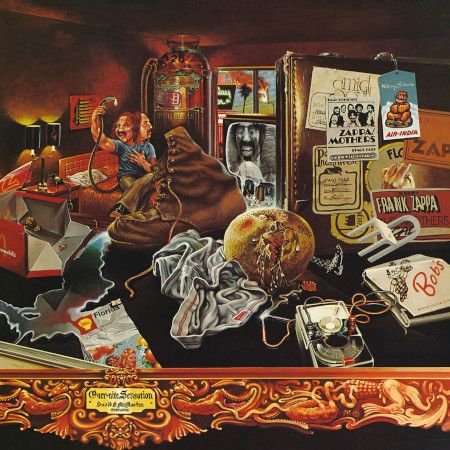 Cover des Frank Zappa-Albums "Over-Nite Sensation".