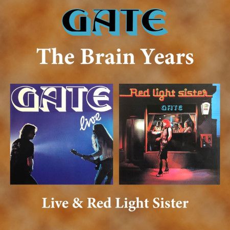 Cover des Gate-Albums "The Brain Years".